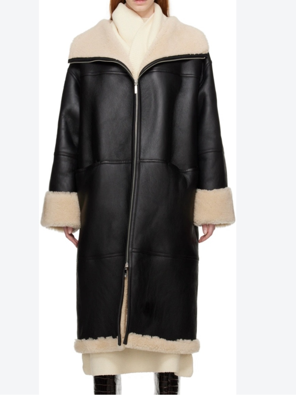 TOTEME shearling jacket xxs